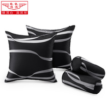 Qiqi car headrest pillow four-piece car headrest neck pillow car pillow cushion four-piece car supplies