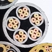 Mosaic rivet 8mm-f116 Number of flower nail shank inlaid slingshot DIY pattern nails