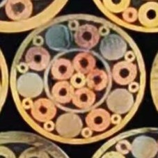 Mosaic rivet 6mm-249 flower nail handle inlaid slingshot DIY pattern nail
