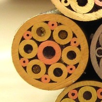 Mosaic rivet 8mm-169 flower nail handle inlaid slingshot DIY pattern nail