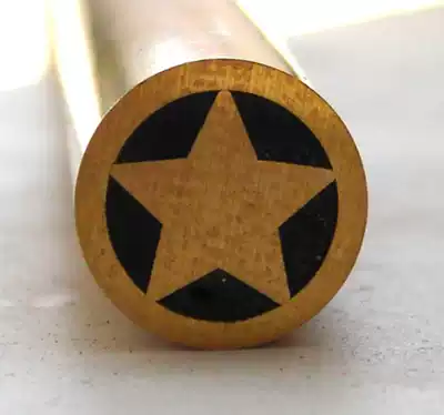 Mosaic rivet shaped-five star flower nail knife handle inlaid slingshot DIY pattern nail