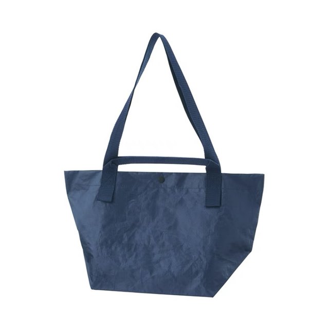 MUJI polypropylene film tote bag waterproof travel storage bag removable for floor mat shoulder bag