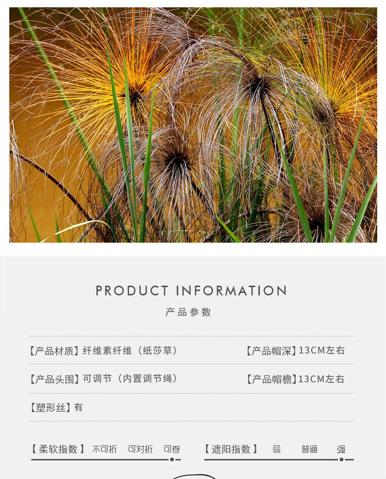 Chapeau pour femme en Paille - Ref 3233915 Image 8