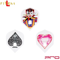 (D CRAFT x L-Flight)PRO Poker Clown Dart Wing Forme Carrée L3