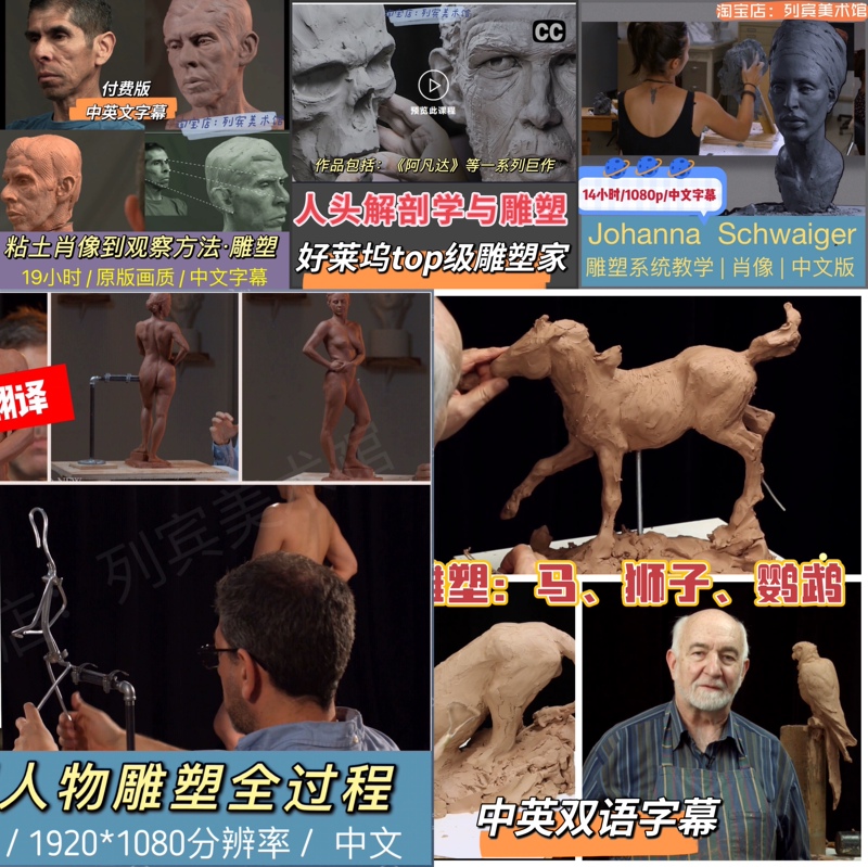 Sculpture Tutorial: Human Body Clay Sculpture Art, Human Body Clay Sculpture Video Tutorial by David Simon