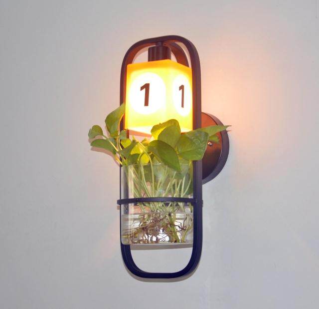 Billiards room shadowless lamp Billiard pool chandelier LED personalized digital number decoration Environmental protection wall lamps