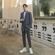 MRCYC winter new couple small suit Korean style casual and handsome single suit loose and trendy men's jacket