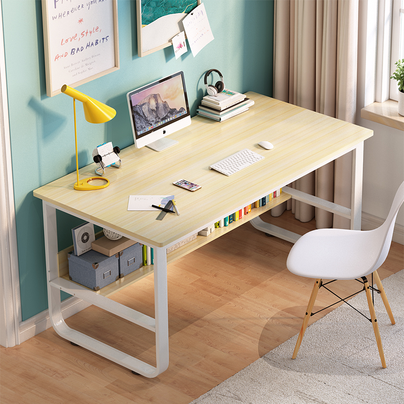 Computer Desk Desktop Home Writing Desk Simple Modern Steel