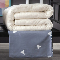 Quilt cotton quilted in winter by core single student Dormitory Bedding mattress Quilt Cover single piece Thickened Warm Season Universal