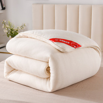 Cotton quilts by core pure cotton flowers quilts Xinjiang long suede cotton quilts by hand cotton wool winter cushion covered with first-grade cotton winters
