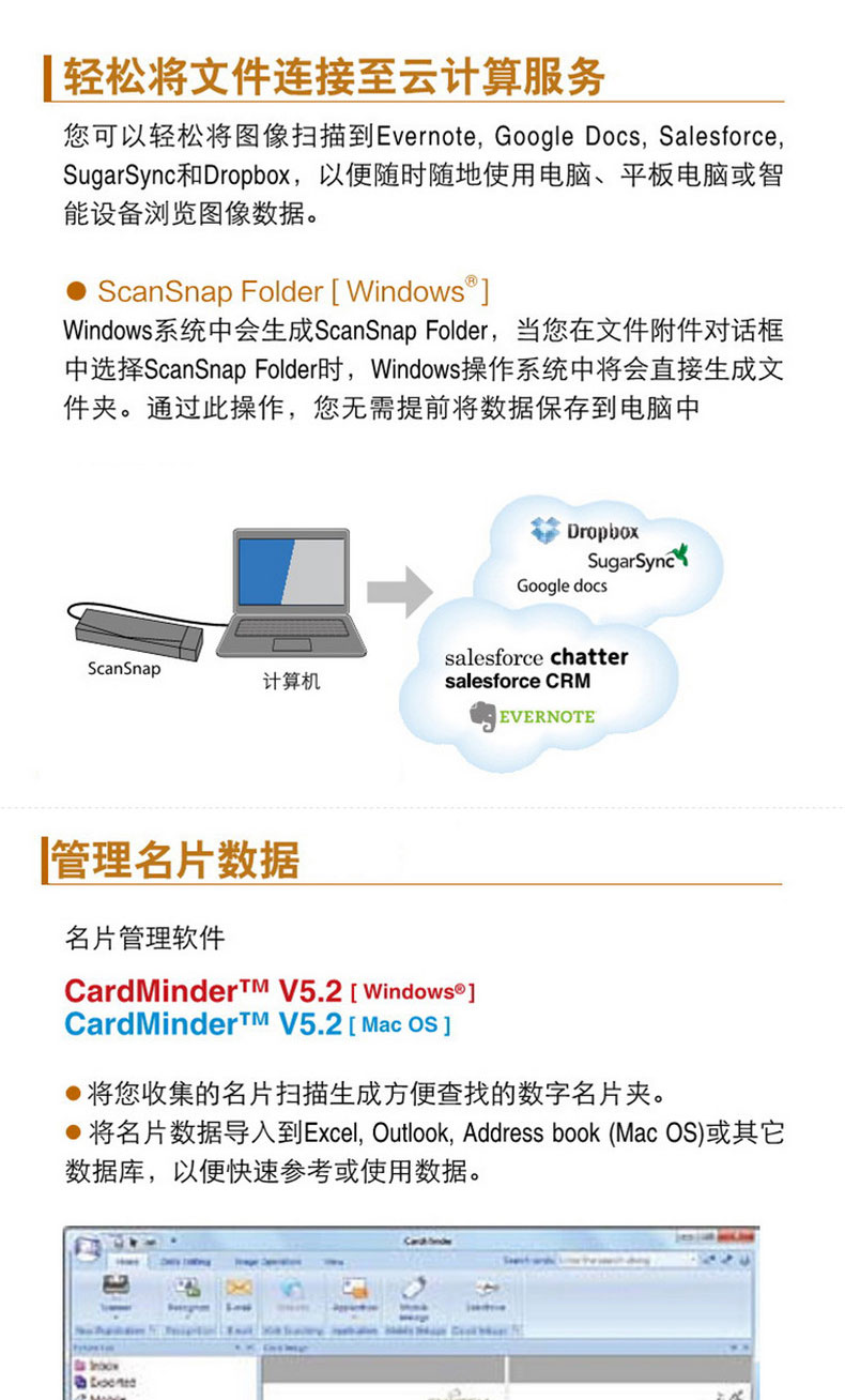 Fujitsu S1100i Máy quét A4 Hợp đồng tài liệu tự động tốc độ cao Quét di động wifi không dây OCR Nhận dạng văn bản One Touch PDF Home Office HD Paper Business Card - Máy quét giá máy scan