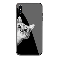 Apple 6/6s черная черная кошка слева (T75) [Дайте дисциплину]