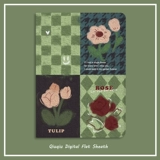 Литературный стиль ретро -цветок, подходящий для Xiaomi 5 Таблетка 5Pro защитная крышка Oppo Pad Pac Weange 11 -дюймовая Lenovo Xioxin Pad Pro11,5 подушка безопасности M10 Plus10,3 -дюймовая силиконовая мягкая оболочка