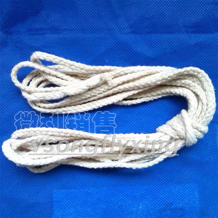 Single-headed double-wheel nut ring Diabolo special rope multi-strand cotton thread