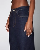 Spot*Кайли та же самая низкая талия -классика 100%чистого танина с низким уровнем джинсы ретро