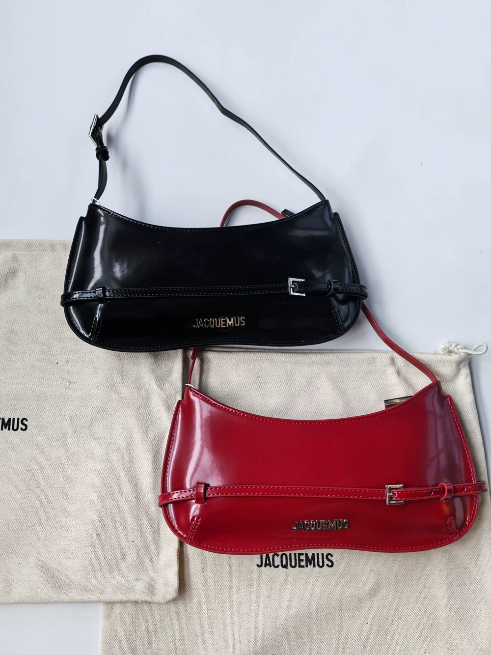 PTOY*spot Jac Patent Handbag ретро французская стиль патентная кожа яркие нюансы подмышечная сумка