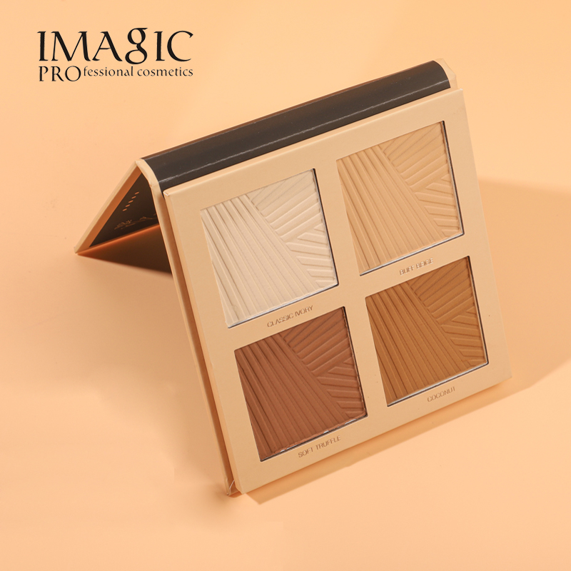 imagic four-color repair plate set makeup powder cake oil control lasting makeup does not take off makeup waterproof all-in-one plate