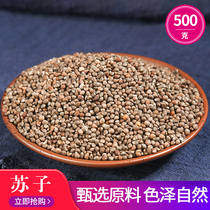 Perilla 500g perilla black perilla wild pockmark Chinese herbal medicine new arrival natural red fragrant black perilla white perilla