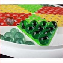 Glass beads Jumps Checkers Plastic Checkers Plastic Old Big Number Students Chess Round Pearl Girl Billiard Hexagon Glass Bead