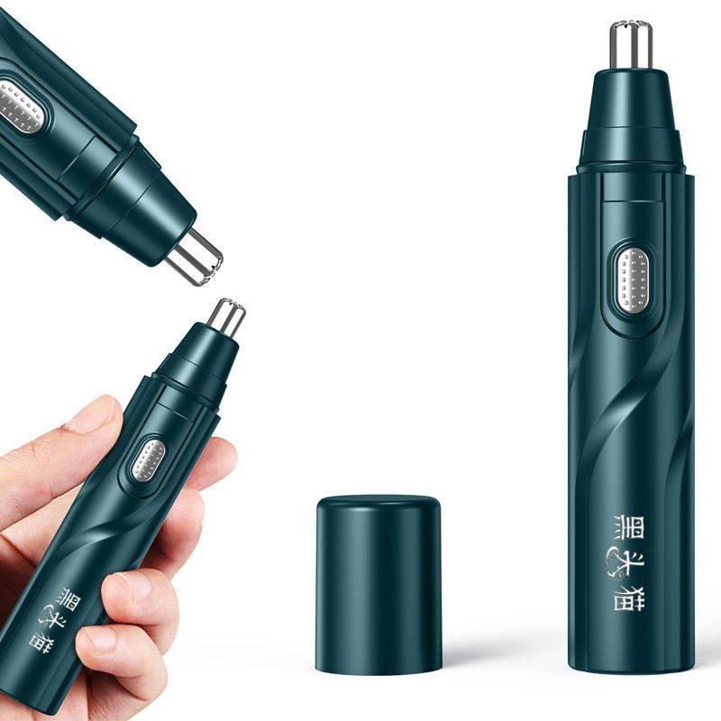 Men's electric nose trimmer Automatic nostril cleaner scratch nose shaving nose scissor machine