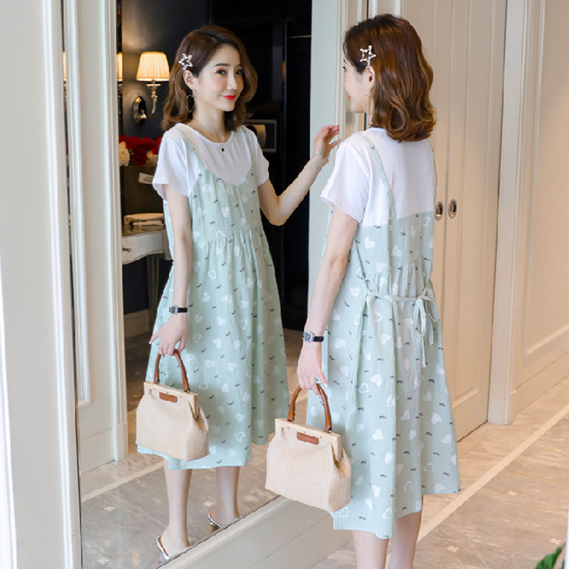 Maternity Summer Dress 2026 New Summer Style for Petite Women, Suitable for Breastfeeding, Floral Pure Cotton Dress for Women in Summer Maternity Summer Dress 2026 New Summer Style for Petite Women, Suitable for Breastfeeding, Floral Pure Cotton Dress for Women in Summer