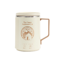 British Museum Anderson Cat Health Pot Cup Mid-Autumn Festival Gift Mom Birthday Gift Girls Practical Water Cup