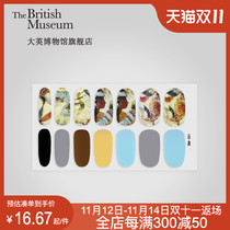 British Museum Garden Nail Stickers Nail Stickers Creative Stickers Gifts Environmentally Friendly Materials for Girls