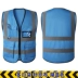 Quần áo phản quang áo vest bảo hộ quần áo công nhân vệ sinh quần áo huỳnh quang áo phản quang xây dựng quần áo bảo hộ lao động huỳnh quang 