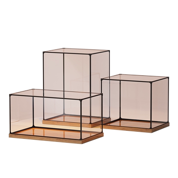 Gundam dust cover figure building block display box