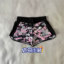 Li Ning sports fashion quick-dry lightweight womens summer fitness training three-point shorts hot pants AKSP066-2