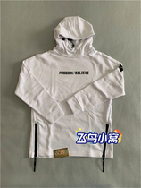 Li Ning WOW Wade road black brand high end winter plus velvet loose pullover hoodie AWDN966-1-2