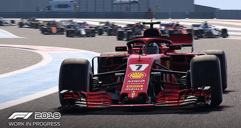 Trò chơi PS4 Công thức đua xe F1 Công thức 1 F1 2018 Điểm tiếng Anh Cập nhật tiếng Trung - Trò chơi đĩa chơi game wii