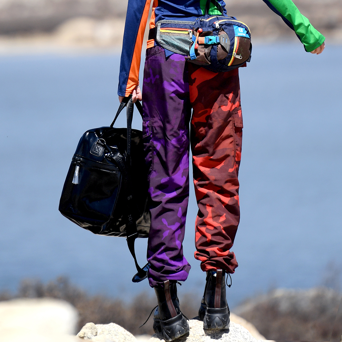 ZhuNevis Outdoor Spring Summer New Products Original Casual Travel Collage of Breathable Camouflage Tooling Speed Dry Pants Women