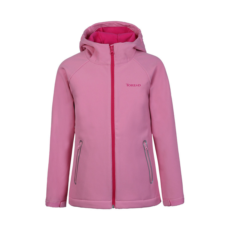 Toread Kids 探路者 18年秋季新款 儿童连帽软壳外套 QAEG93078-QAEG94079 天猫优惠券折后￥149包邮（￥249-100）105-170码男女童多色可选
