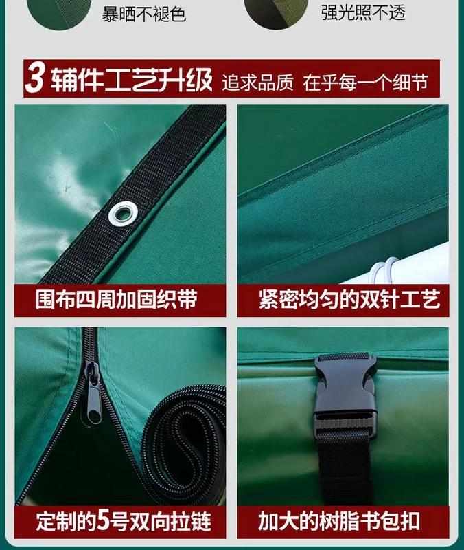 Lều ngoài trời tùy chỉnh chống nắng chống nắng tán mưa giàn giáo di động mát mẻ để tăng xe riêng tiệc cưới mặt trời mái hiên - Lều / mái hiên / phụ kiện lều