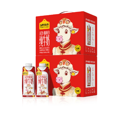 认养一头牛纯牛奶250ml*10盒