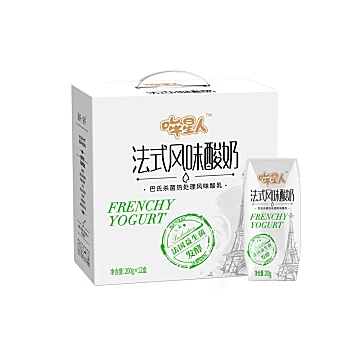 【认养一头牛】原味酸奶200g*24盒