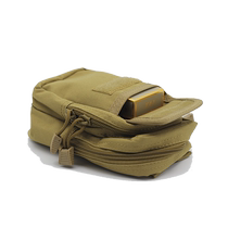 Armor hardcore carry-on small bag 5-7 inches mobile phone bag European and American fashion retro wearable belt waist bag hanging bag