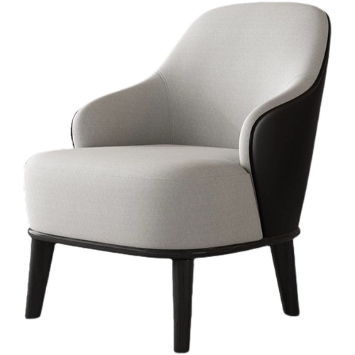 Современный диван для отдыха для спальни, дизайнерская ткань из натурального дерева, простой и элегантный дизайн, популярно в интернете