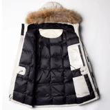 Зимний дорожный пуховик для влюбленных, увеличенная толщина, большой размер