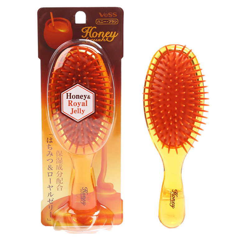 日本进口VESS贝丝按摩梳 蜂王浆抚平毛躁