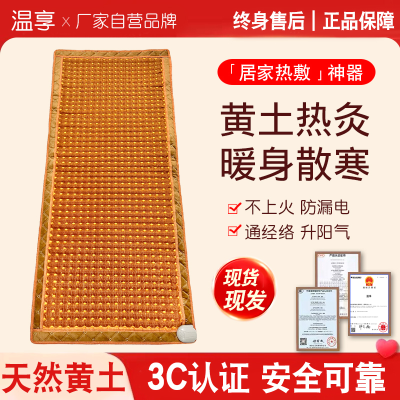 Original Point Loess Ball Warm Compress Physiotherapy Mattress Electric Heating to Remove Dampness and Cold Health Far Infrared Single Person Zhengyang Mattress