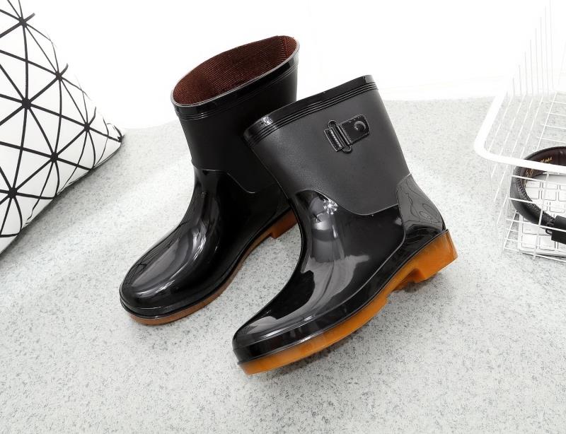 Chaussures - bottes caoutchouc homme - semelle tendon - Ref 959509 Image 83