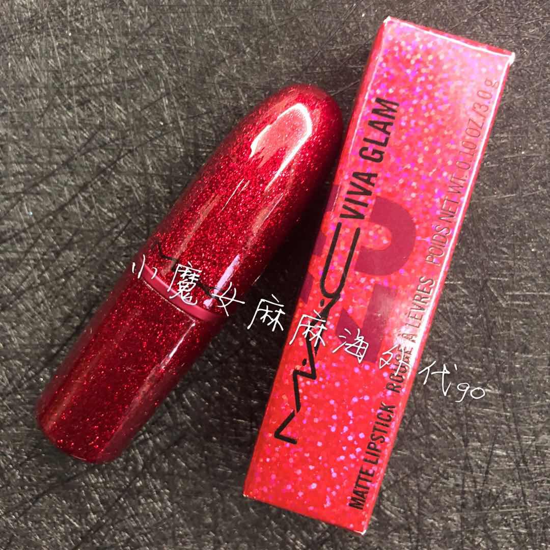 The Phantom MAC VIVA GLAM 25 Anniversary Charity Limited Mouth Red Poke 618 Remembrance of the lipstick