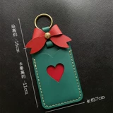 Оригинальный кожаный картхолдер ручной работы, комплект, ремешок, из натуральной кожи, японские и корейские