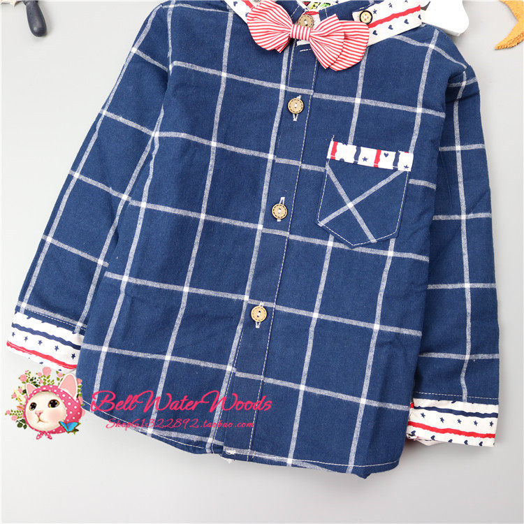 Chemise garcon à manche longue - Ref 2078349 Image 8