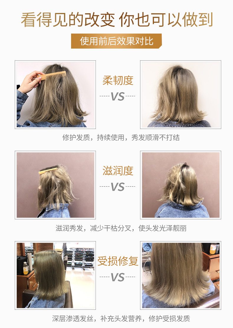 好莱坞御用美发品牌 马克·安东尼 摩洛哥护发精油 50ml 图6