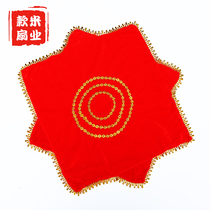 Dance handkerchief professional thickened Northeast duo turn to dance song adult handkerchief octagonal scarf performance dancing handkerchief flower