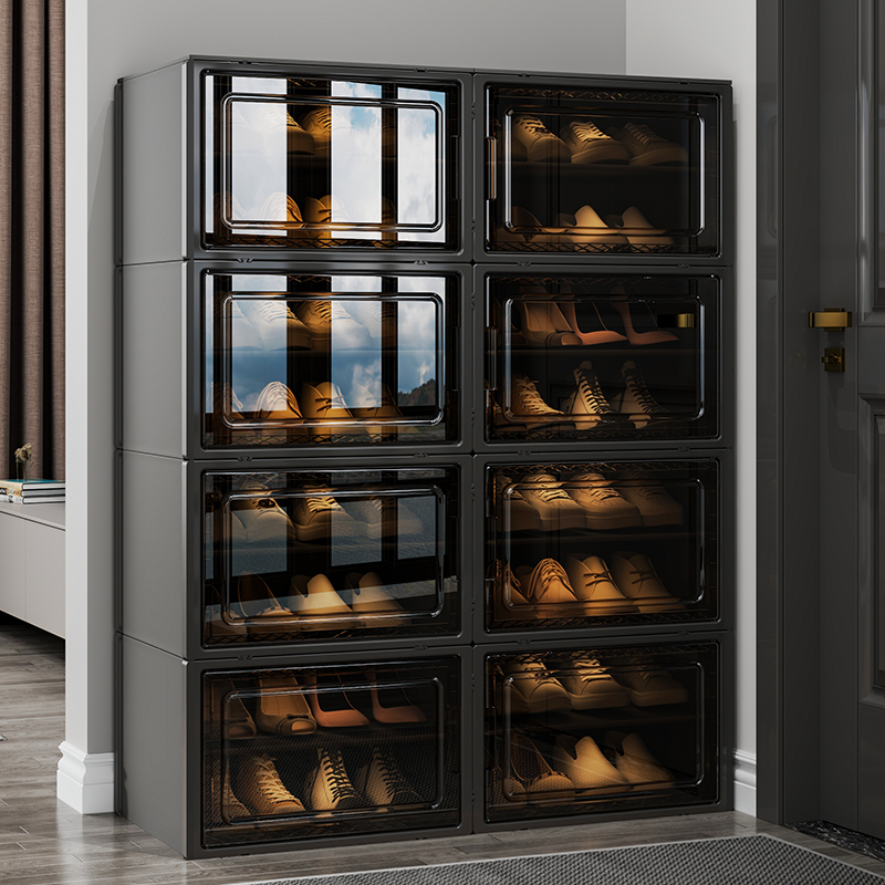 Shoe Cabinet for Home Entrance, Indoor Multi-Layer Shoe Storage Cabinet, 2026 New Model Transparent Shoe Box, Entryway Plastic Shoe Rack Shoe Cabinet for Home Entrance, Indoor Multi-Layer Shoe Storage Cabinet, 2026 New Model Transparent Shoe Box, Entryway Plastic Shoe Rack
