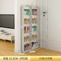 2 столбца и 5 слоев белого